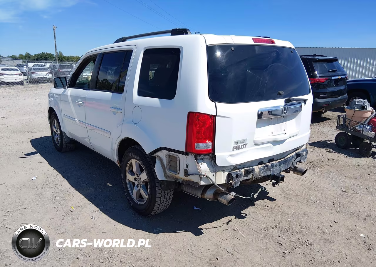2010 Honda Pilot Ex-L VIN:5FNYF3H57AB003886 - 3