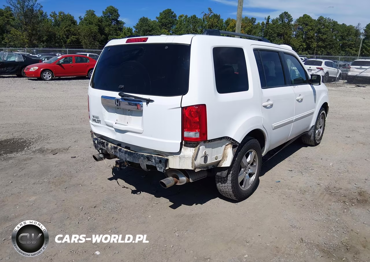 2010 Honda Pilot Ex-L VIN:5FNYF3H57AB003886 - 4