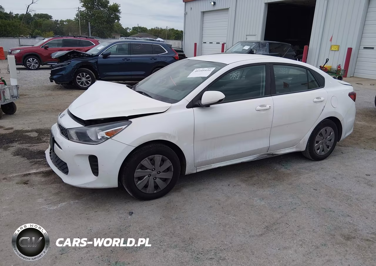 2019 Kia Rio Lx VIN:3KPA24AB7KE221336 - 2
