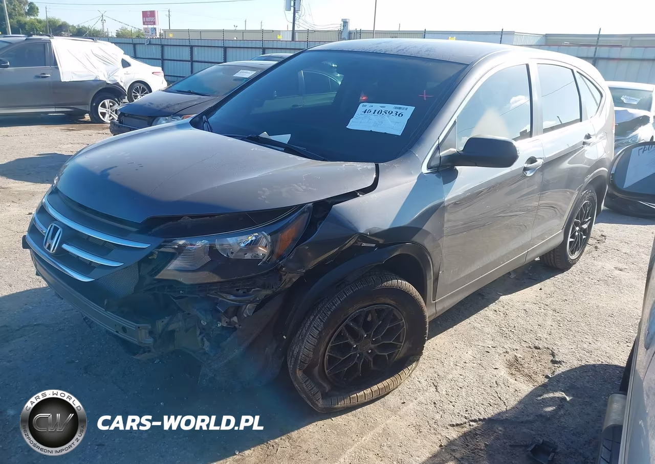2014 Honda Cr-V Lx VIN:2HKRM4H39EH614525 - 2