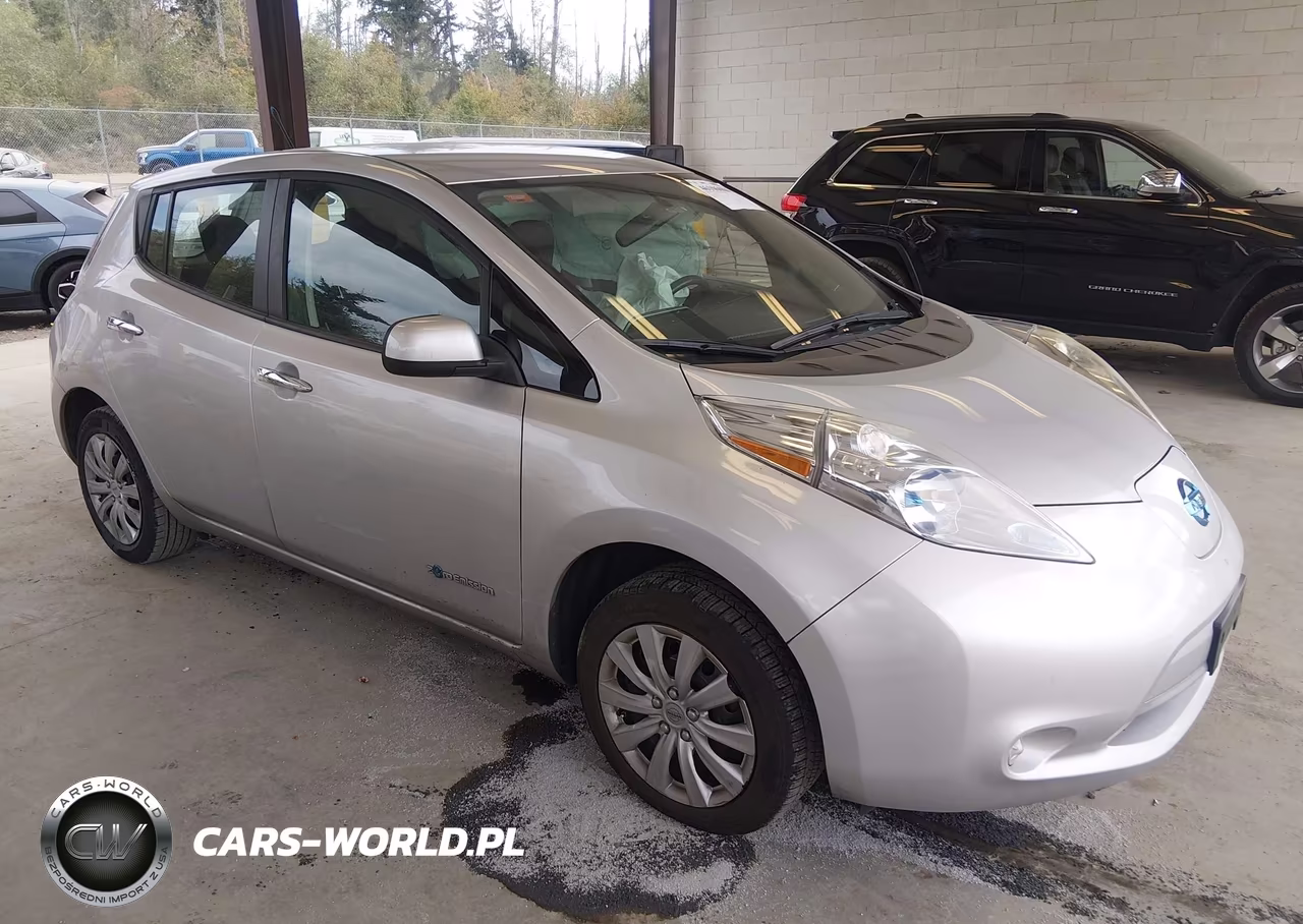 2013 Nissan Leaf S VIN:1N4AZ0CP0DC410424 - 1
