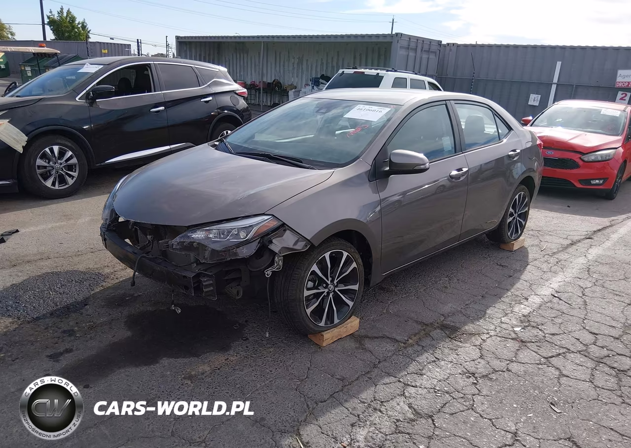 2017 Toyota Corolla Se VIN:5YFBURHE8HP636622 - 2