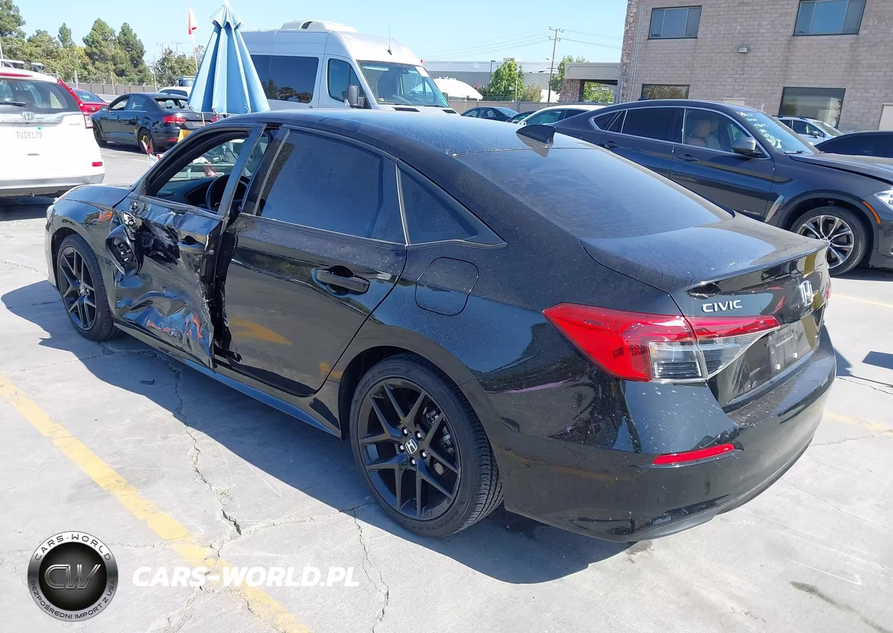 2022 Honda Civic Sport VIN:2HGFE2F59NH519496 - 3