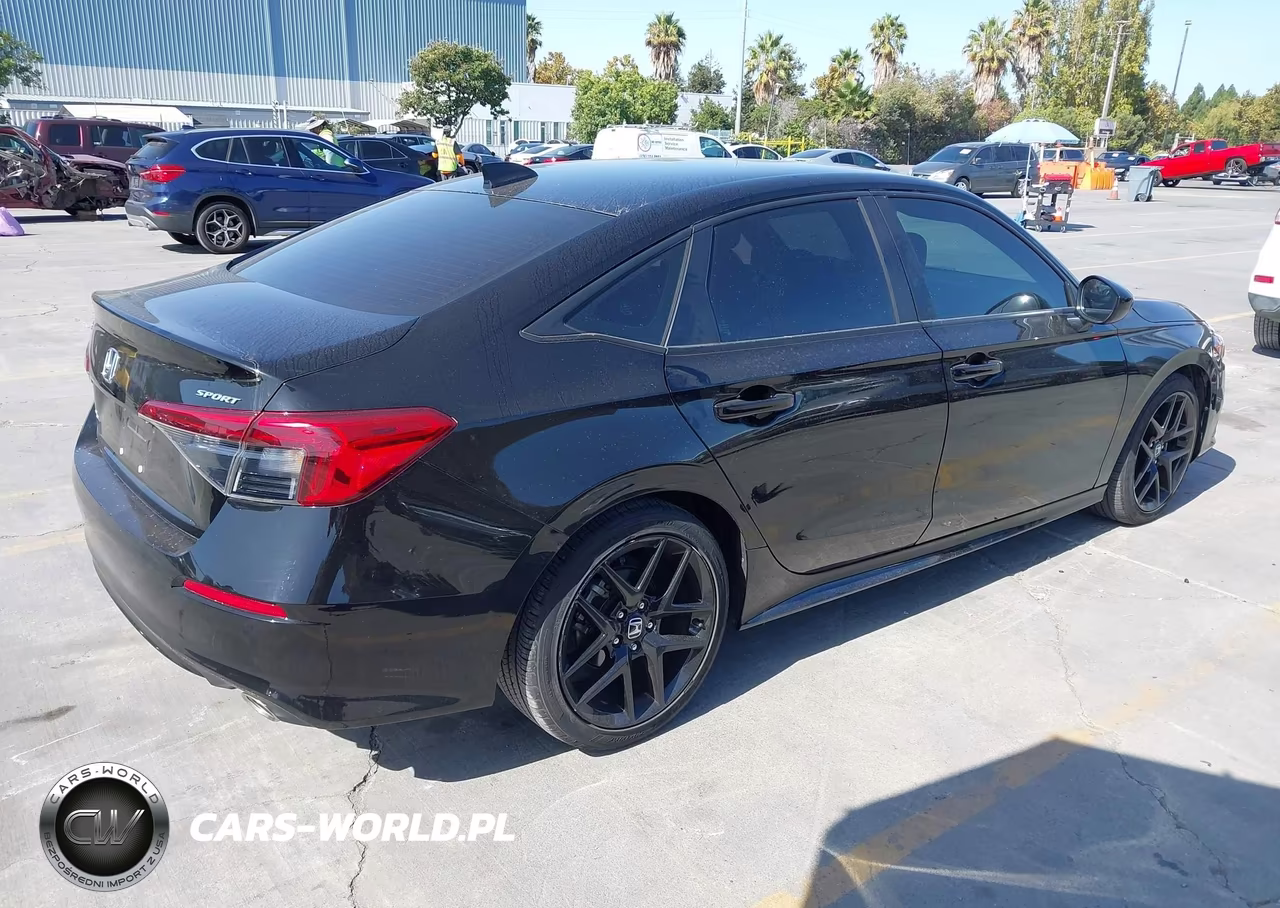 2022 Honda Civic Sport VIN:2HGFE2F59NH519496 - 4