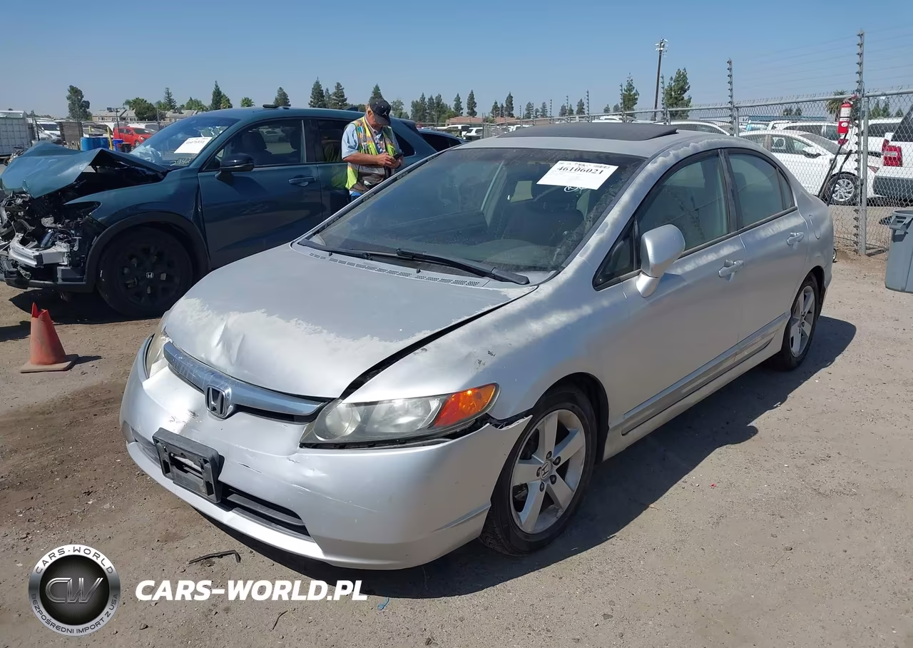 2006 Honda Civic Ex VIN:JHMFA16836S010611 - 2