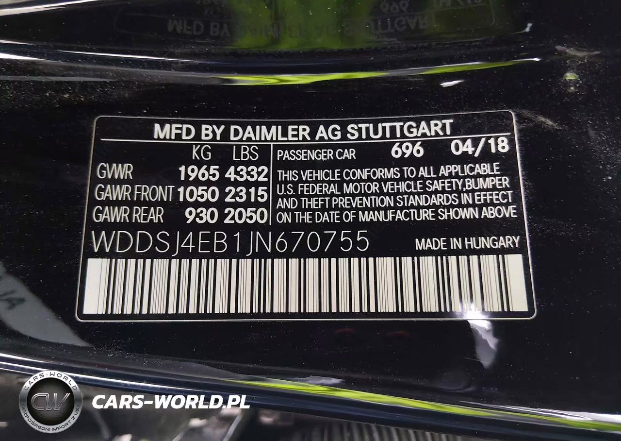 2018 Mercedes-Benz Cla 250 VIN:WDDSJ4EB1JN670755 - 9