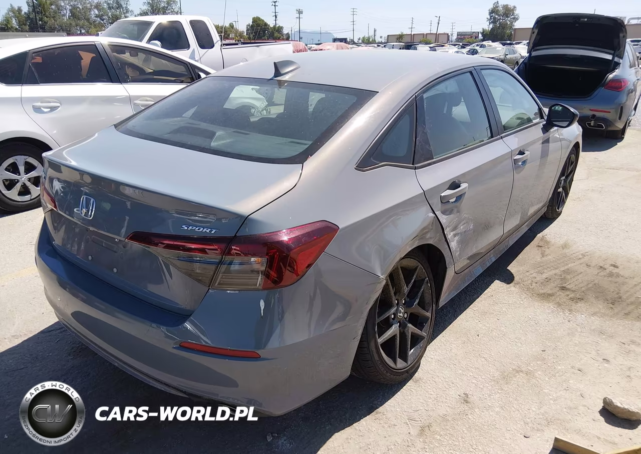 2025 Honda Civic Sport VIN:2HGFE2F50SH552169 - 4
