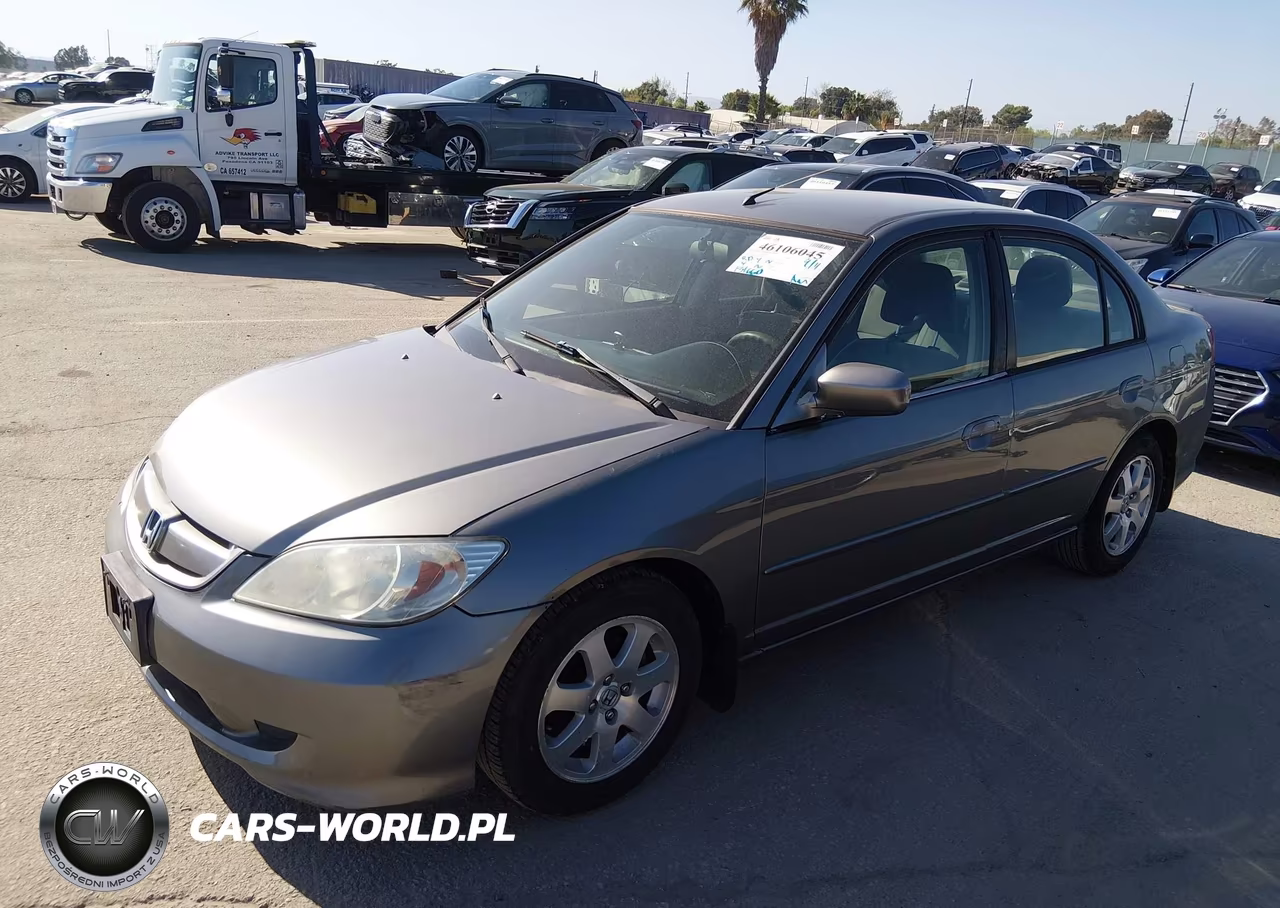 2004 Honda Civic Hybrid VIN:JHMES96694S015296 - 2