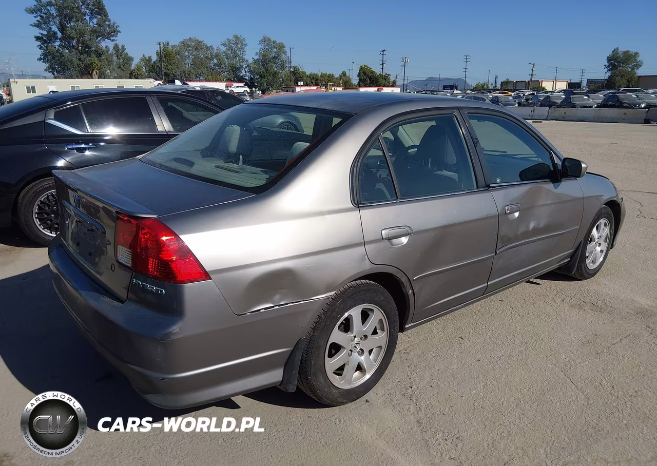 2004 Honda Civic Hybrid VIN:JHMES96694S015296 - 4