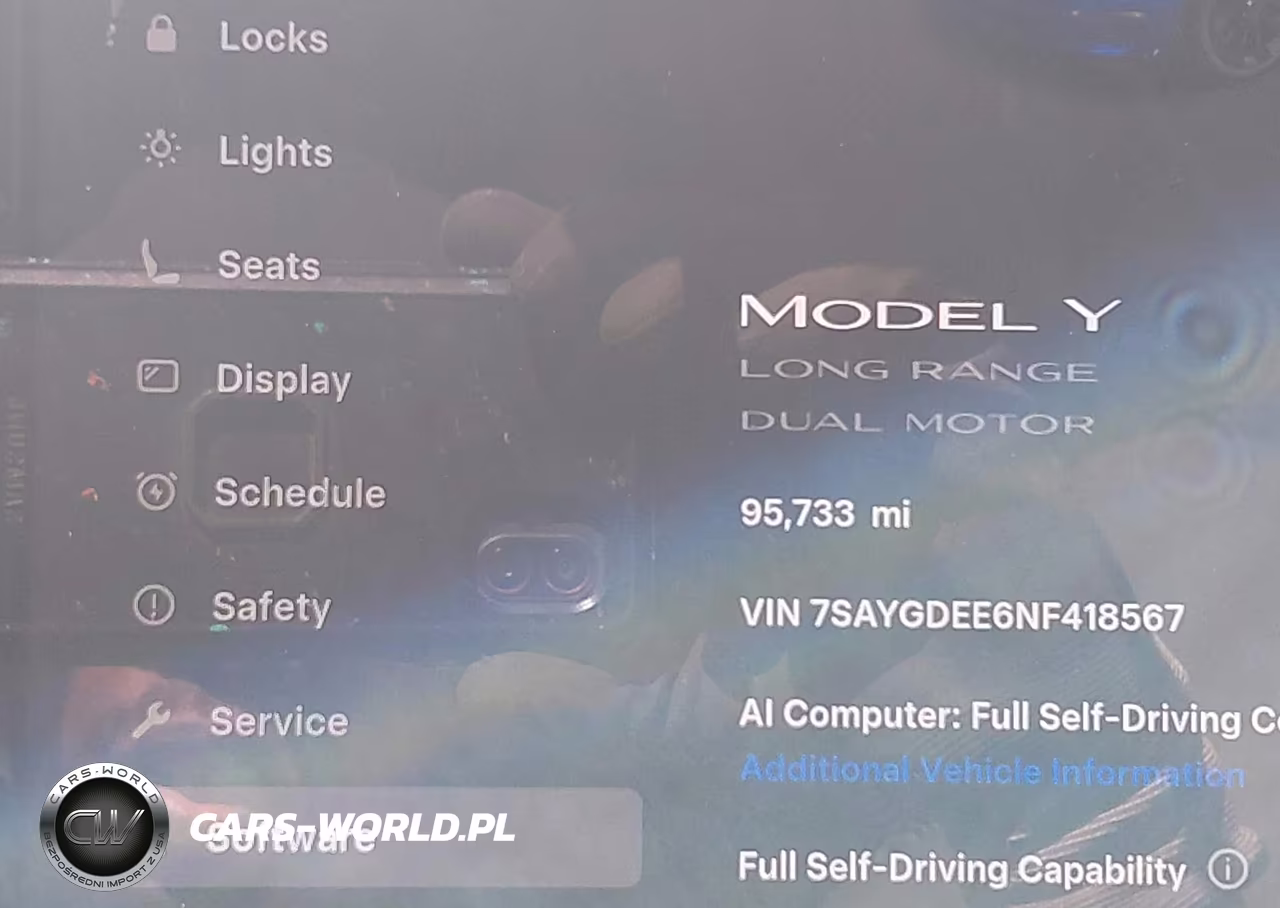 2022 Tesla Model Y Long Range Dual Motor All-Wheel Drive VIN:7SAYGDEE6NF418567 - 15