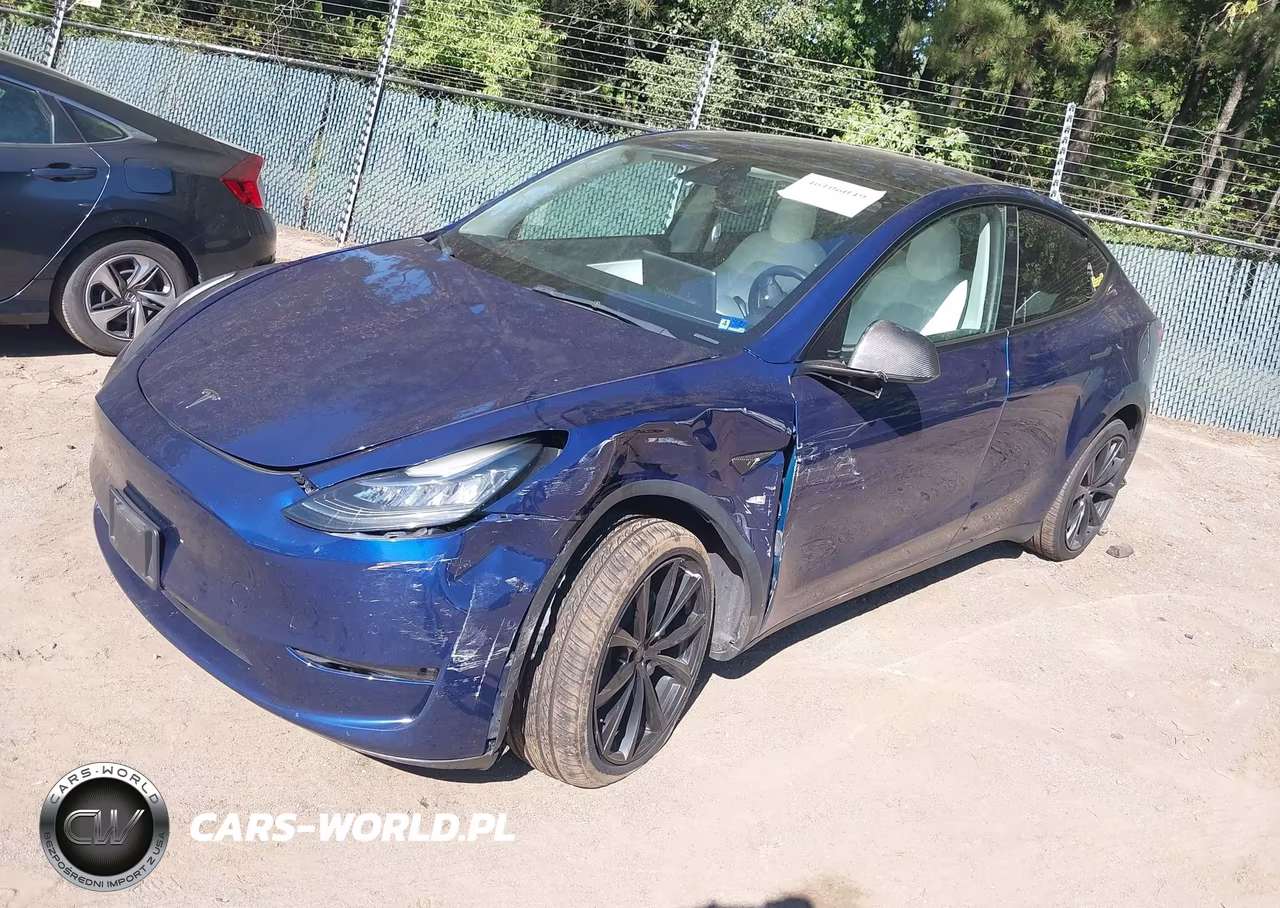 2022 Tesla Model Y Long Range Dual Motor All-Wheel Drive VIN:7SAYGDEE6NF418567 - 2
