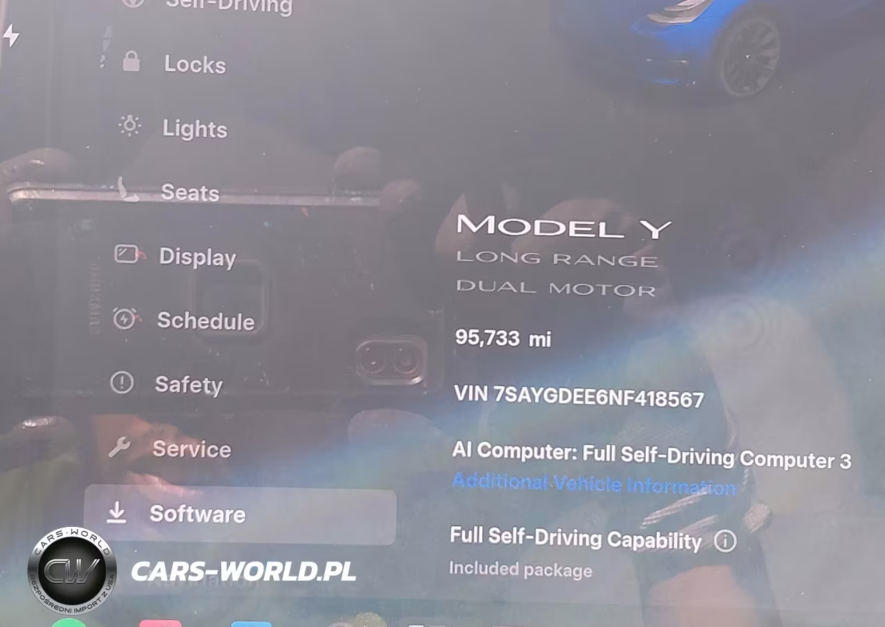 2022 Tesla Model Y Long Range Dual Motor All-Wheel Drive VIN:7SAYGDEE6NF418567 - 7