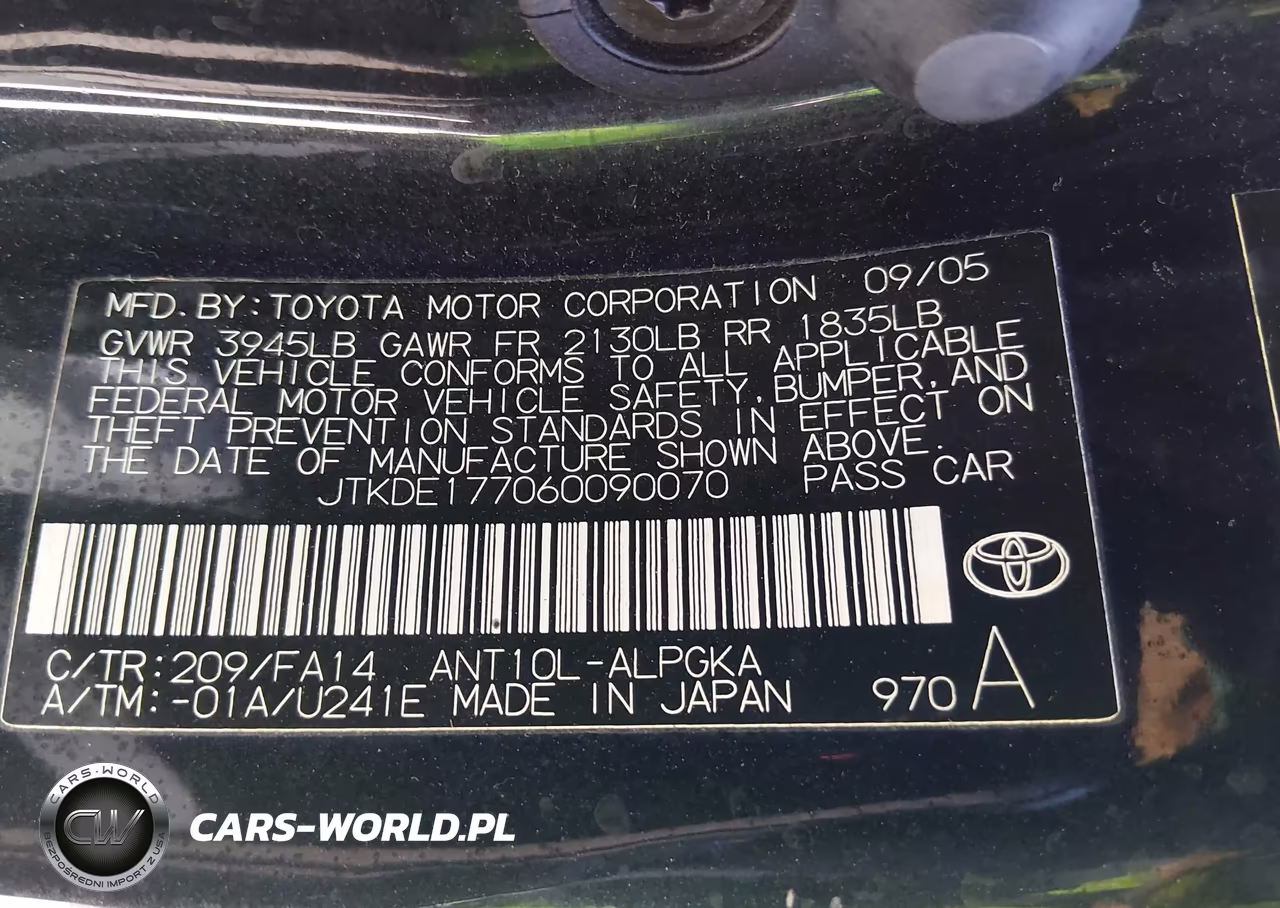 2006 Scion Tc VIN:JTKDE177060090070 - 9