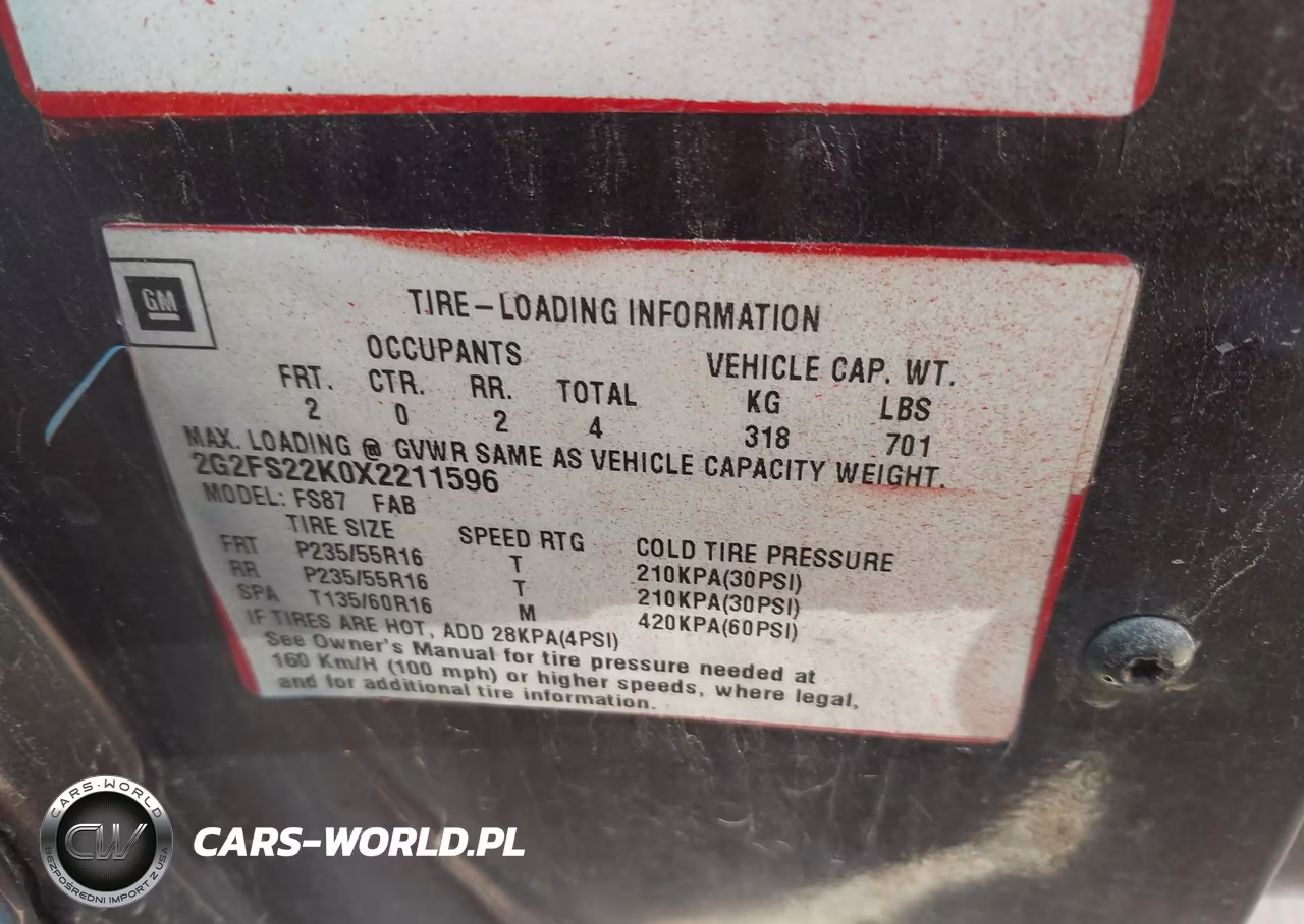 1999 Pontiac Firebird VIN:2G2FS22K0X2211596 - 9