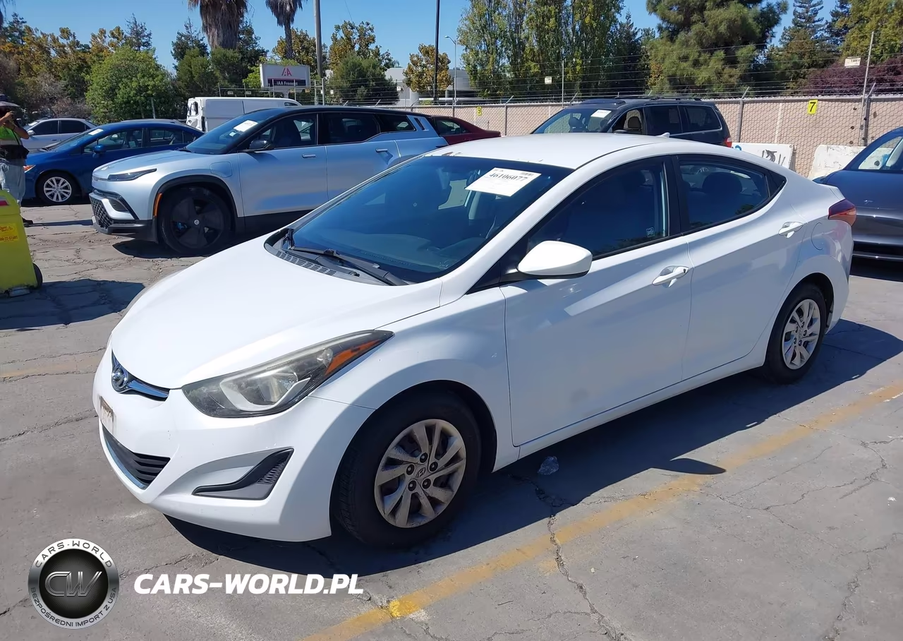 2016 Hyundai Elantra Se VIN:5NPDH4AE4GH728428 - 2