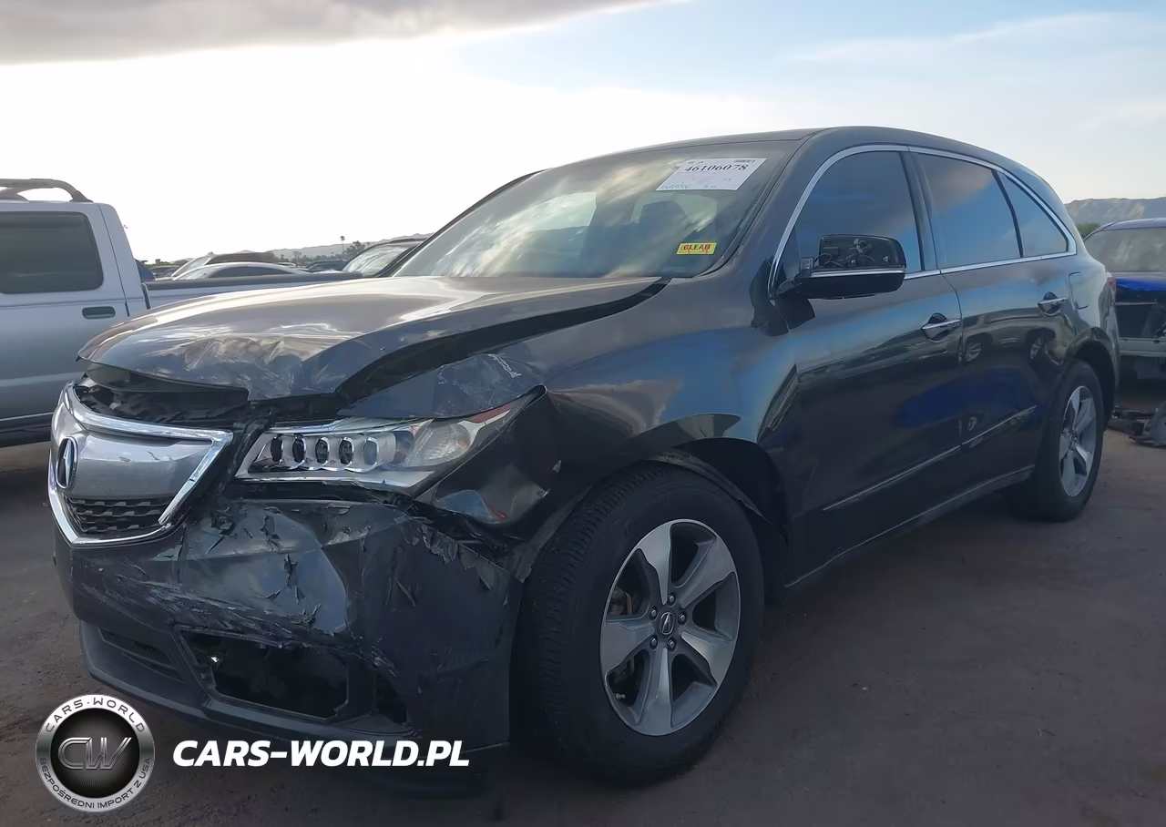 2014 Acura Mdx VIN:5FRYD3H23EB015582 - 6