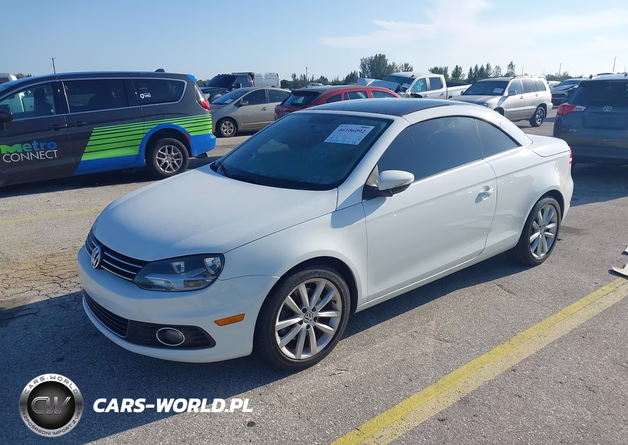 2015 Volkswagen Eos Komfort VIN:WVWBW8AH9FV001055 - 2