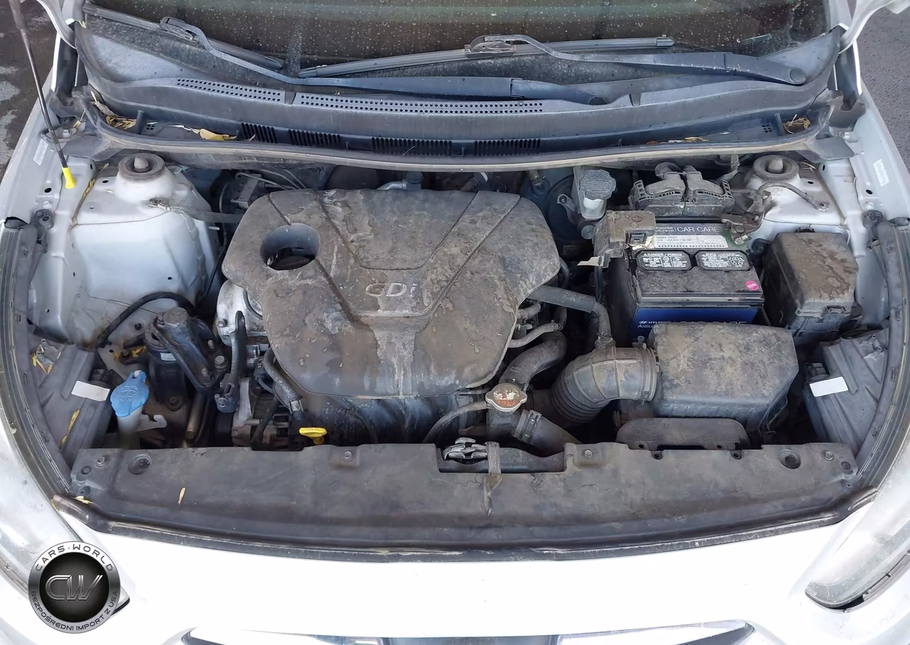 2013 Hyundai Accent Gls VIN:KMHCT4AE3DU537977 - 10