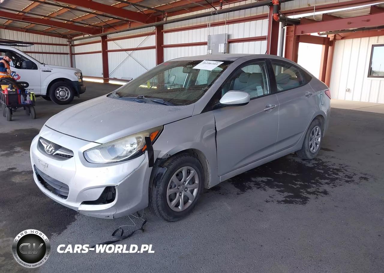 2013 Hyundai Accent Gls VIN:KMHCT4AE3DU537977 - 2