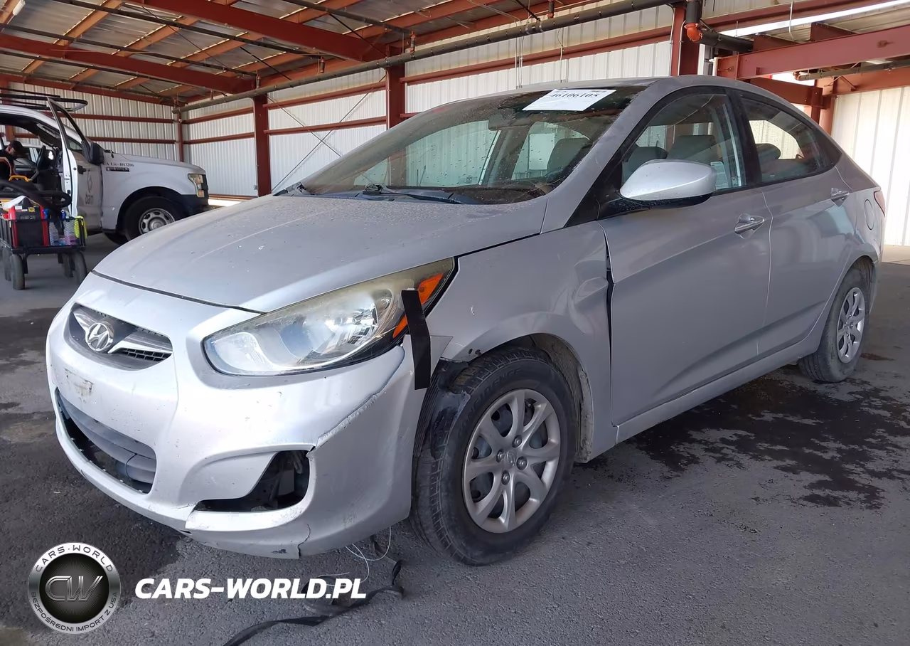 2013 Hyundai Accent Gls VIN:KMHCT4AE3DU537977 - 6