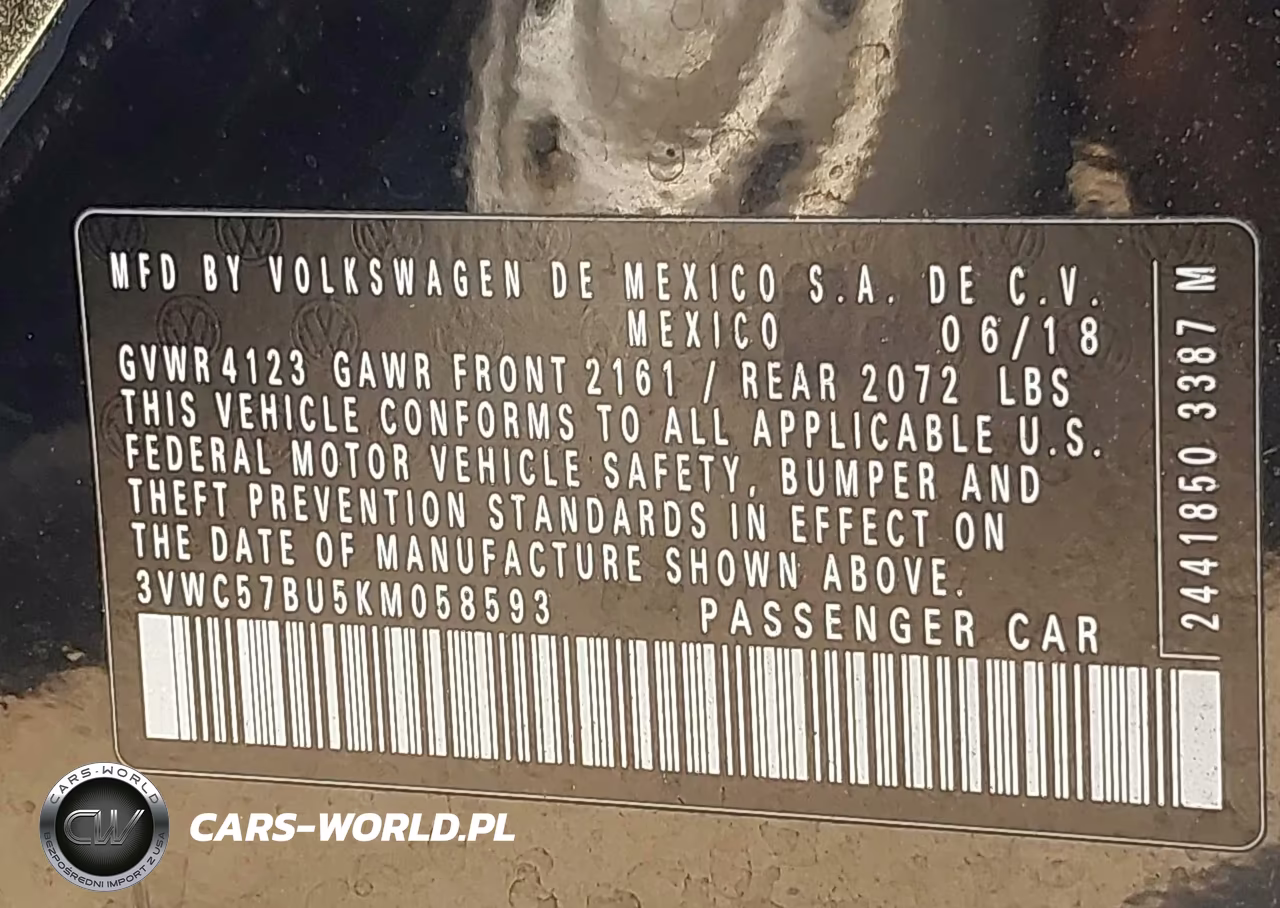 2019 Volkswagen Jetta 1.4T R-Line-1.4T S-1.4T Se VIN:3VWC57BU5KM058593 - 9