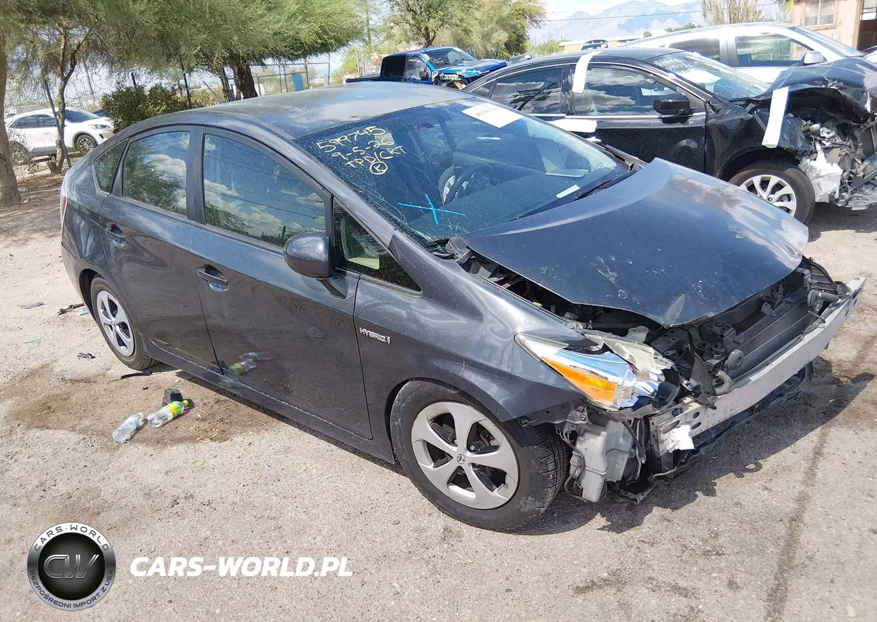 2012 Toyota Prius Two VIN:JTDKN3DU9C1527056 - 1