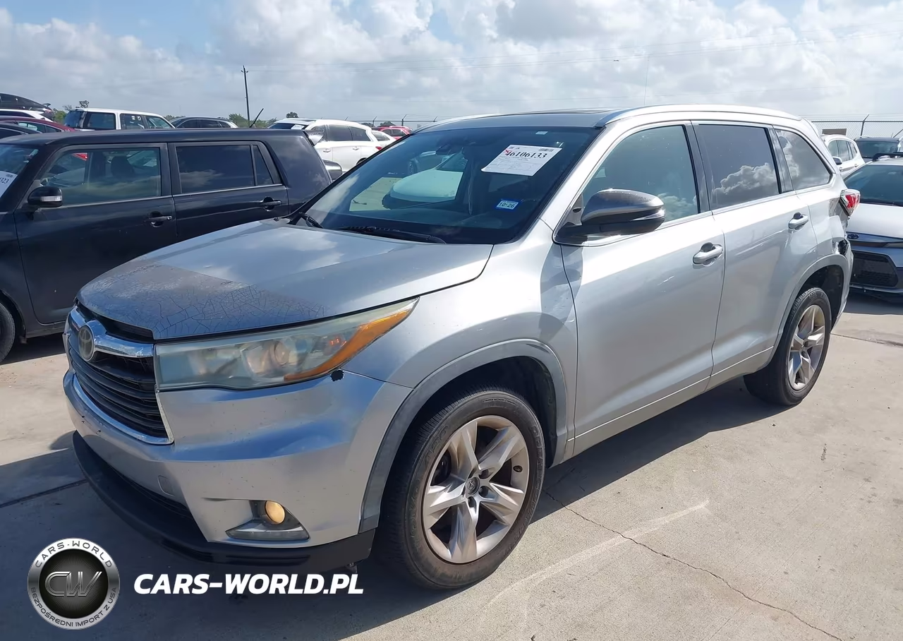 2014 Toyota Highlander Limited Platinum V6 VIN:5TDYKRFH8ES011668 - 2