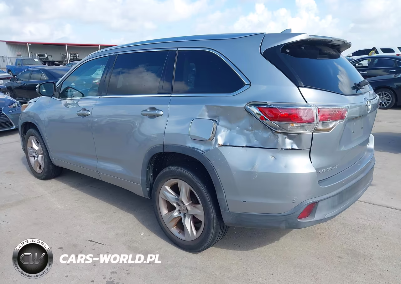2014 Toyota Highlander Limited Platinum V6 VIN:5TDYKRFH8ES011668 - 3