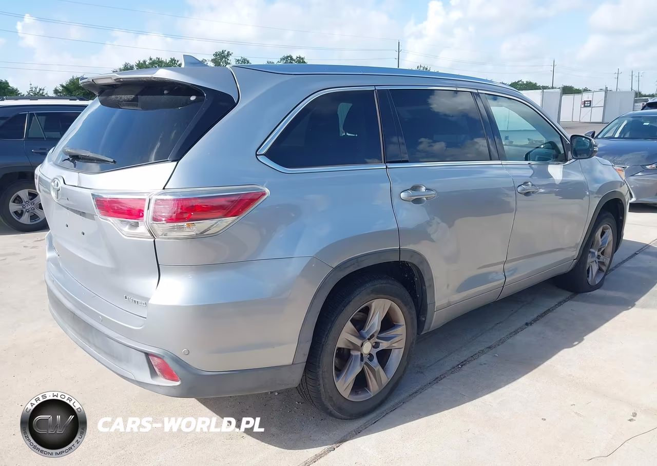 2014 Toyota Highlander Limited Platinum V6 VIN:5TDYKRFH8ES011668 - 4