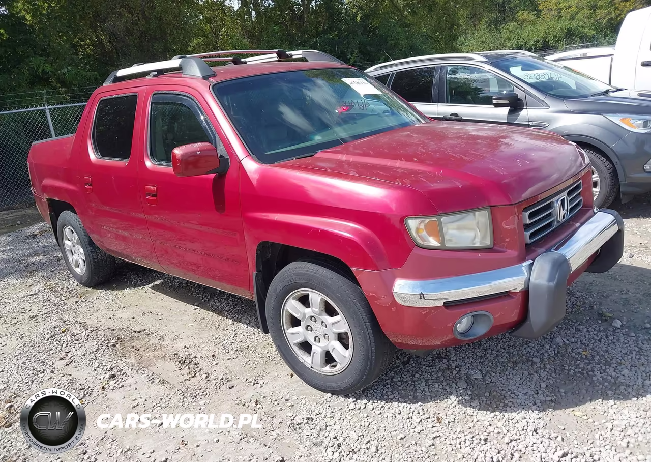 2006 Honda Ridgeline Rtl VIN:2HJYK165X6H504349 - 1