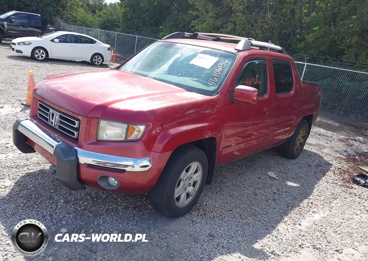 2006 Honda Ridgeline Rtl VIN:2HJYK165X6H504349 - 2