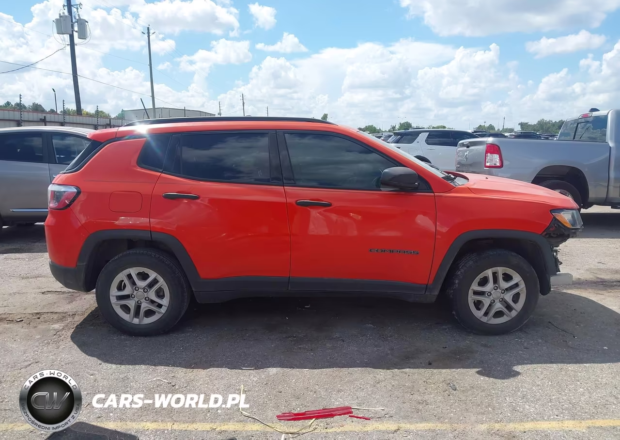 2018 Jeep Compass Sport Fwd VIN:3C4NJCAB9JT204515 - 14