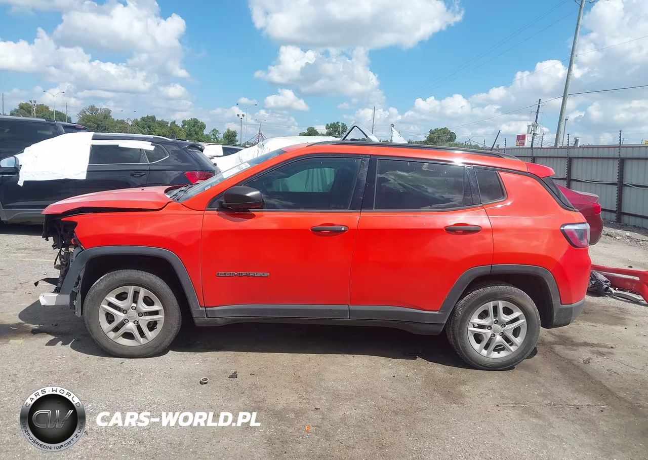 2018 Jeep Compass Sport Fwd VIN:3C4NJCAB9JT204515 - 15