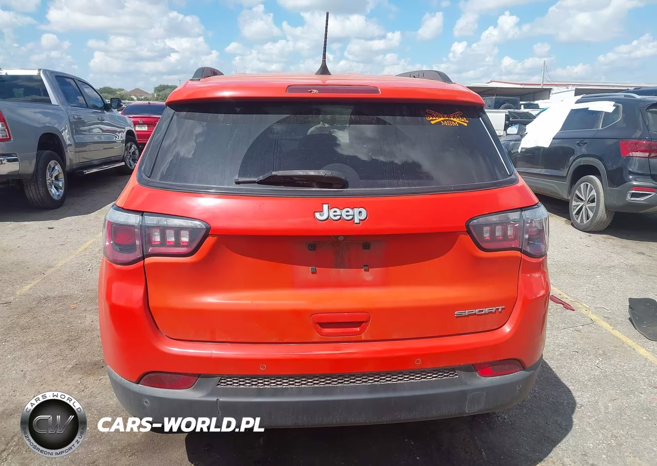 2018 Jeep Compass Sport Fwd VIN:3C4NJCAB9JT204515 - 17