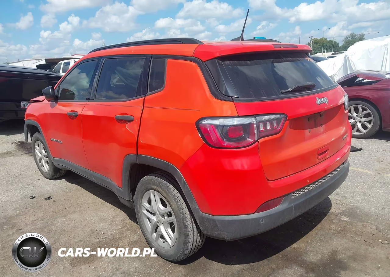 2018 Jeep Compass Sport Fwd VIN:3C4NJCAB9JT204515 - 3