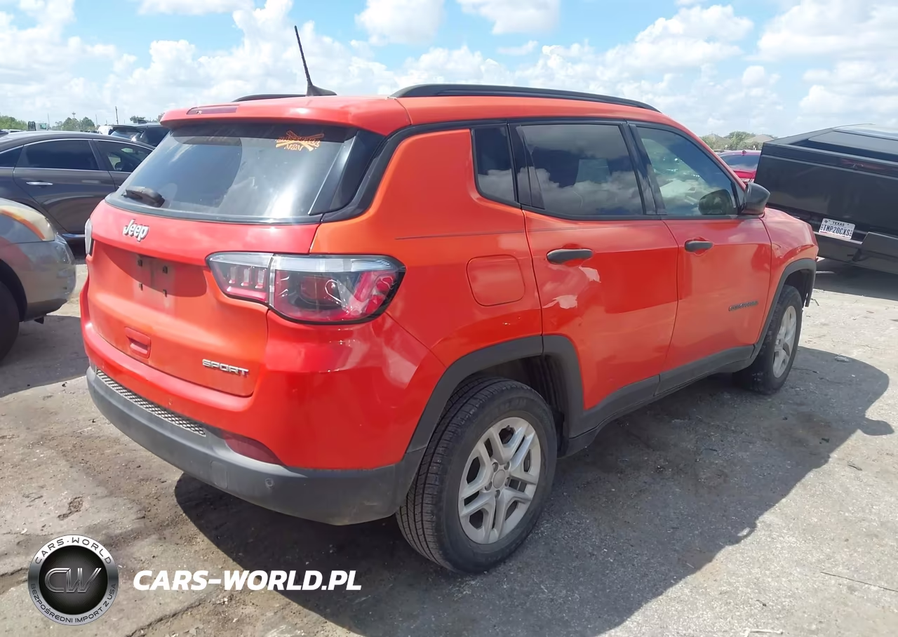 2018 Jeep Compass Sport Fwd VIN:3C4NJCAB9JT204515 - 4