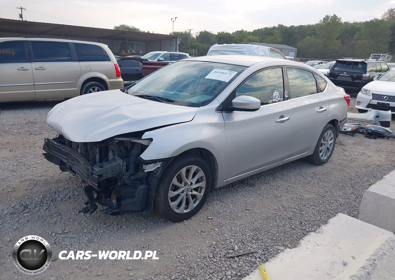 2019 Nissan Sentra Sv VIN:3N1AB7AP7KY352796 - 2
