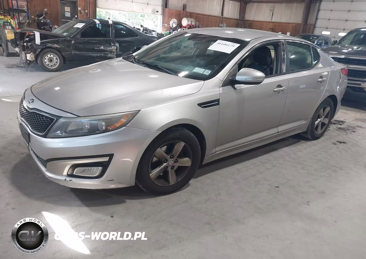 2014 Kia Optima Lx VIN:5XXGM4A75EG343611 - 2