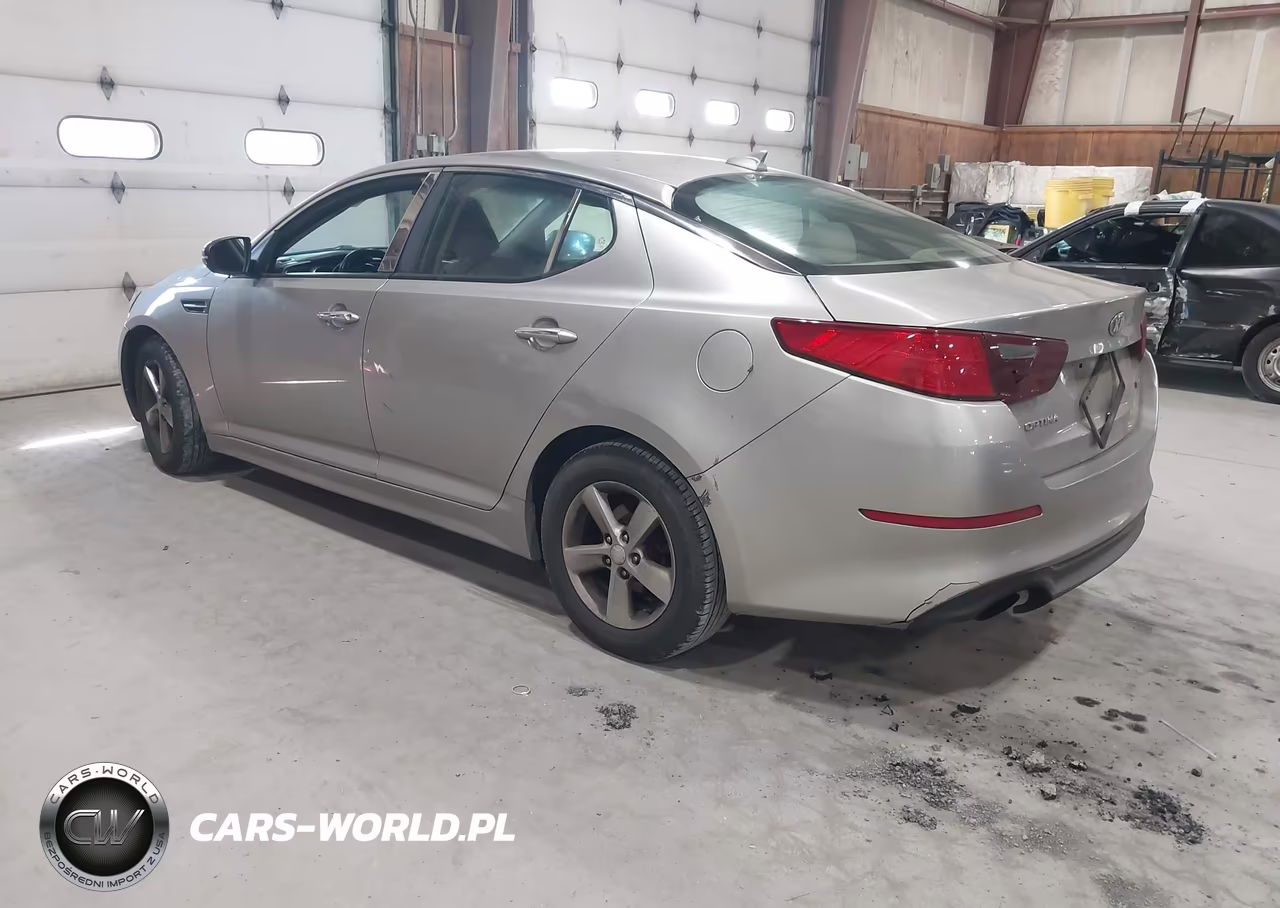 2014 Kia Optima Lx VIN:5XXGM4A75EG343611 - 3