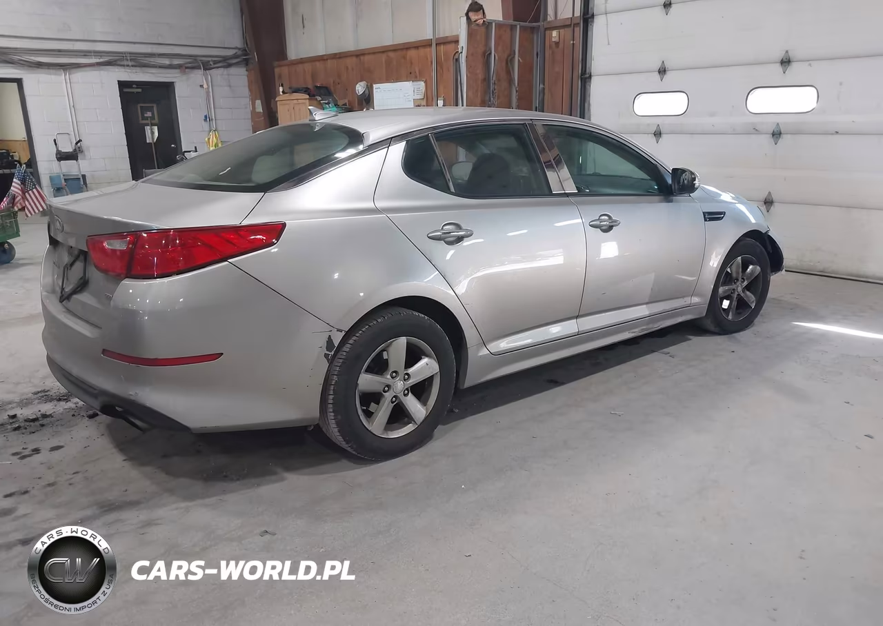 2014 Kia Optima Lx VIN:5XXGM4A75EG343611 - 4