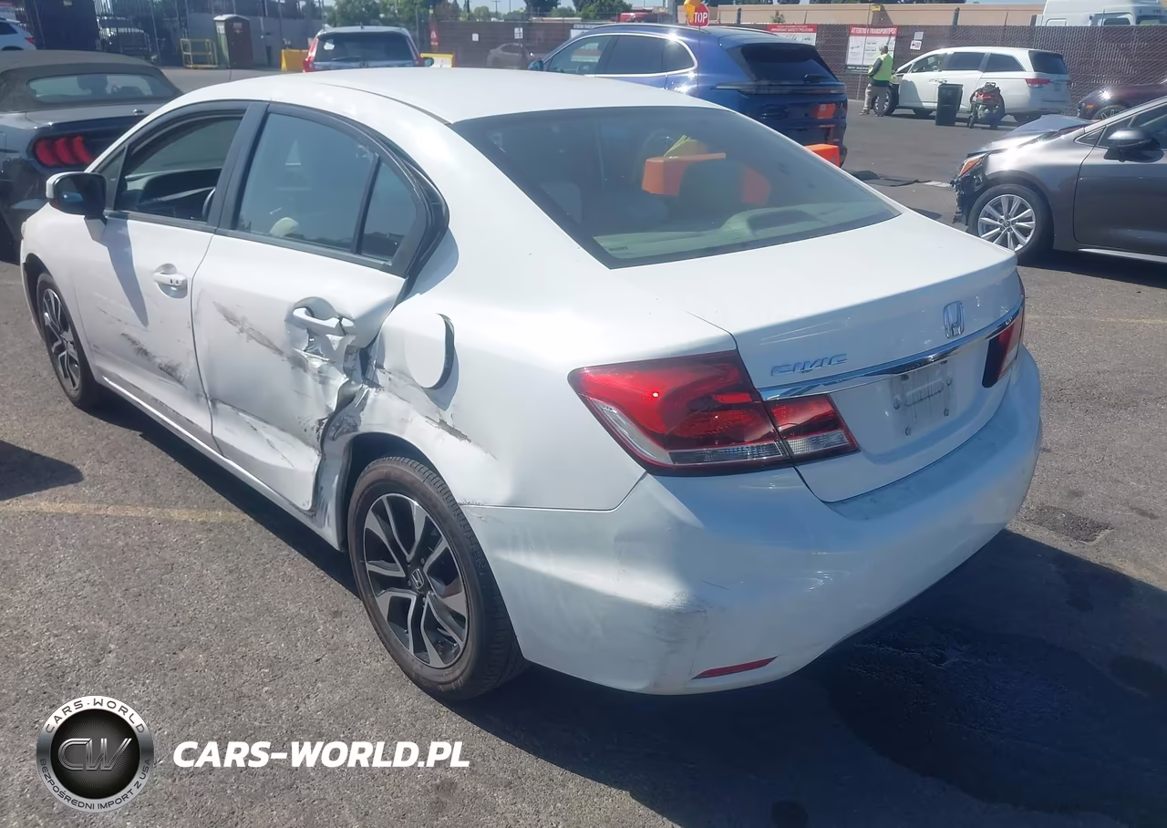 2014 Honda Civic Ex VIN:19XFB2F84EE271204 - 3