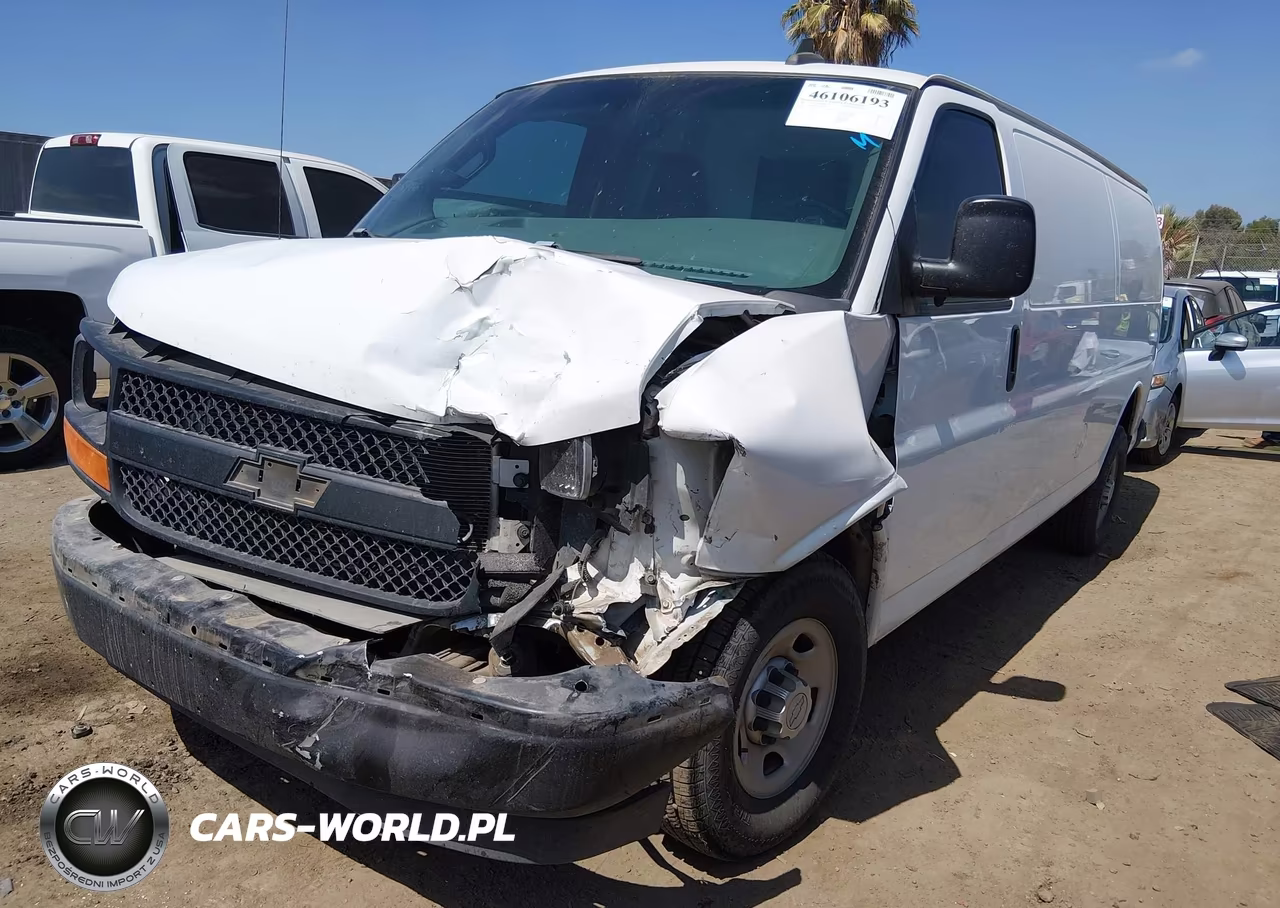 2017 Chevrolet Express 3500 Work Van VIN:1GCZGHFF5H1164122 - 2