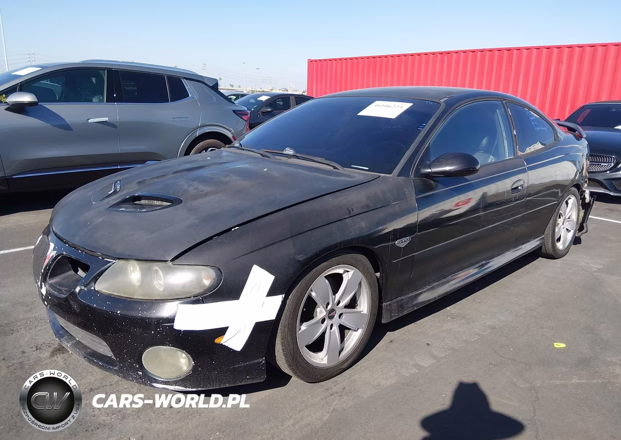 2006 Pontiac Gto VIN:6G2VX12U56L557895 - 2