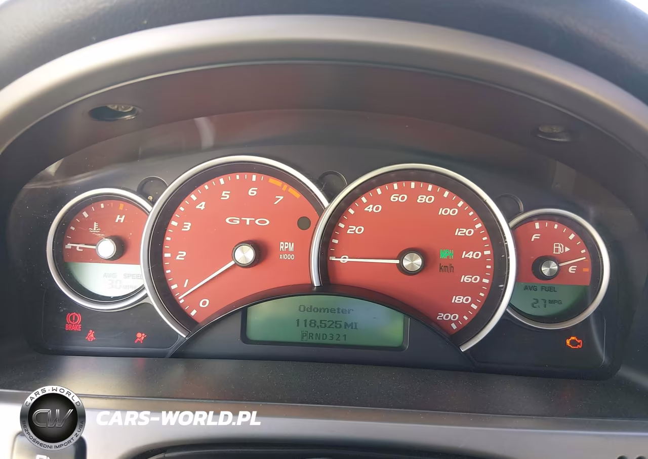 2006 Pontiac Gto VIN:6G2VX12U56L557895 - 7
