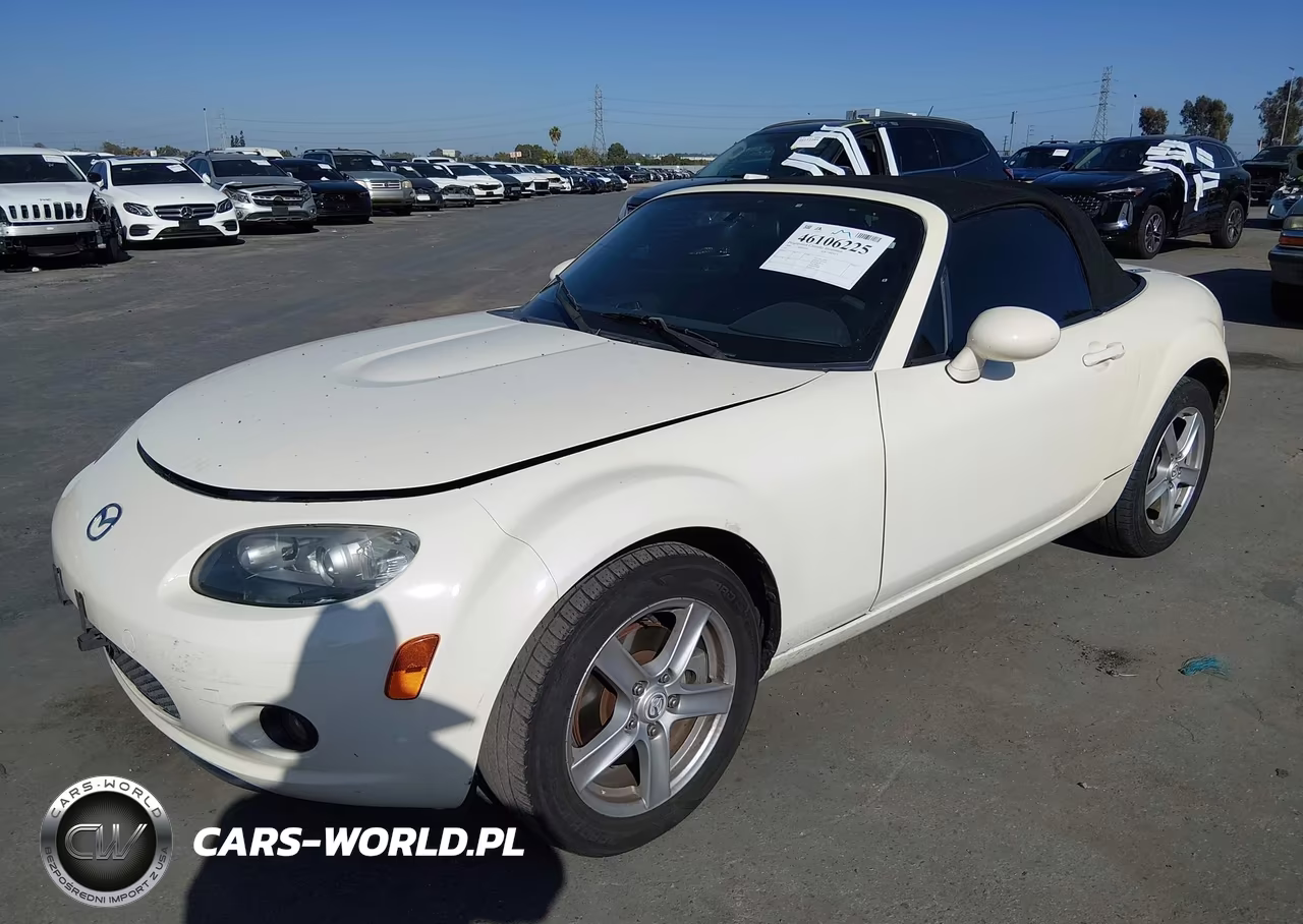 2006 Mazda Mx-5 Touring VIN:JM1NC25FX60115834 - 2