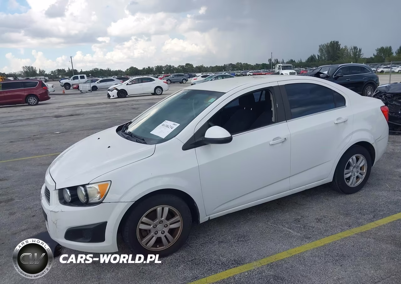 2012 Chevrolet Sonic 2Lt VIN:1G1JC5SH7C4223864 - 2