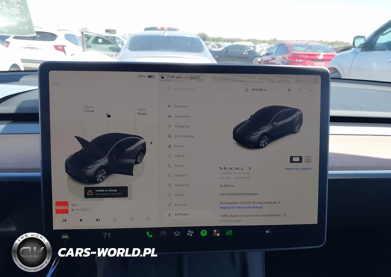 2023 Tesla Model Y Awd-Long Range Dual Motor All-Wheel Drive VIN:7SAYGDEE4PA150845 - 17