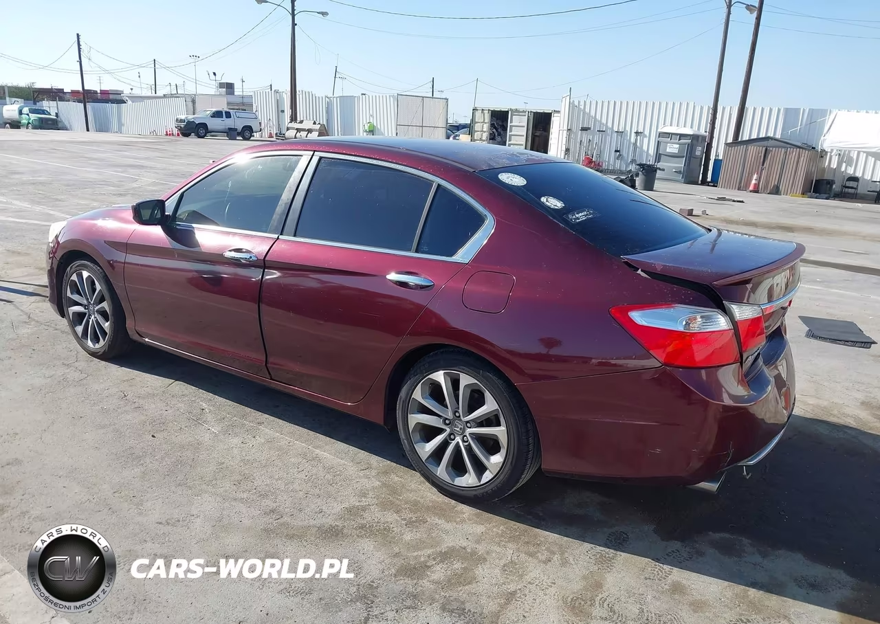 2014 Honda Accord Sport VIN:1HGCR2F57EA208655 - 3