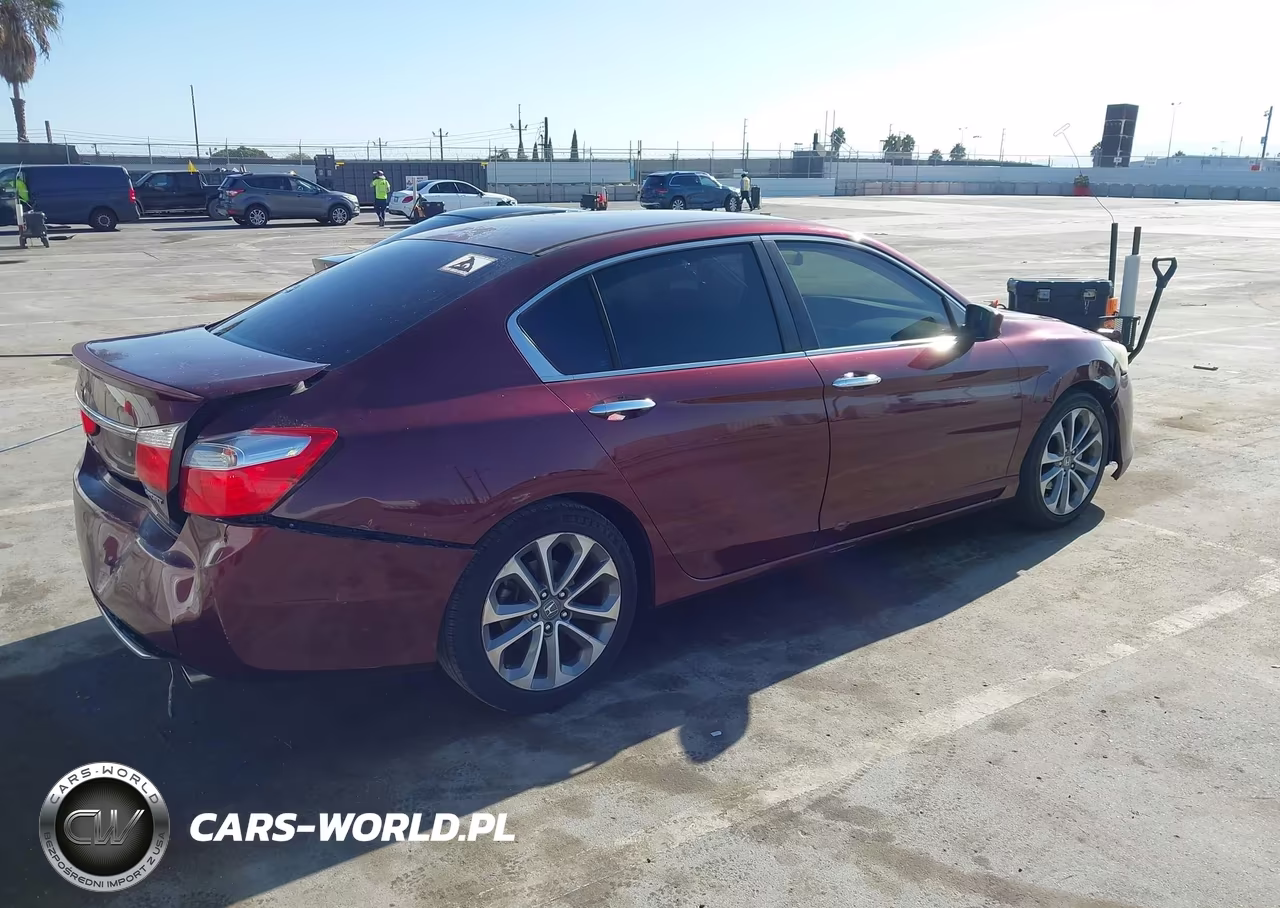 2014 Honda Accord Sport VIN:1HGCR2F57EA208655 - 4