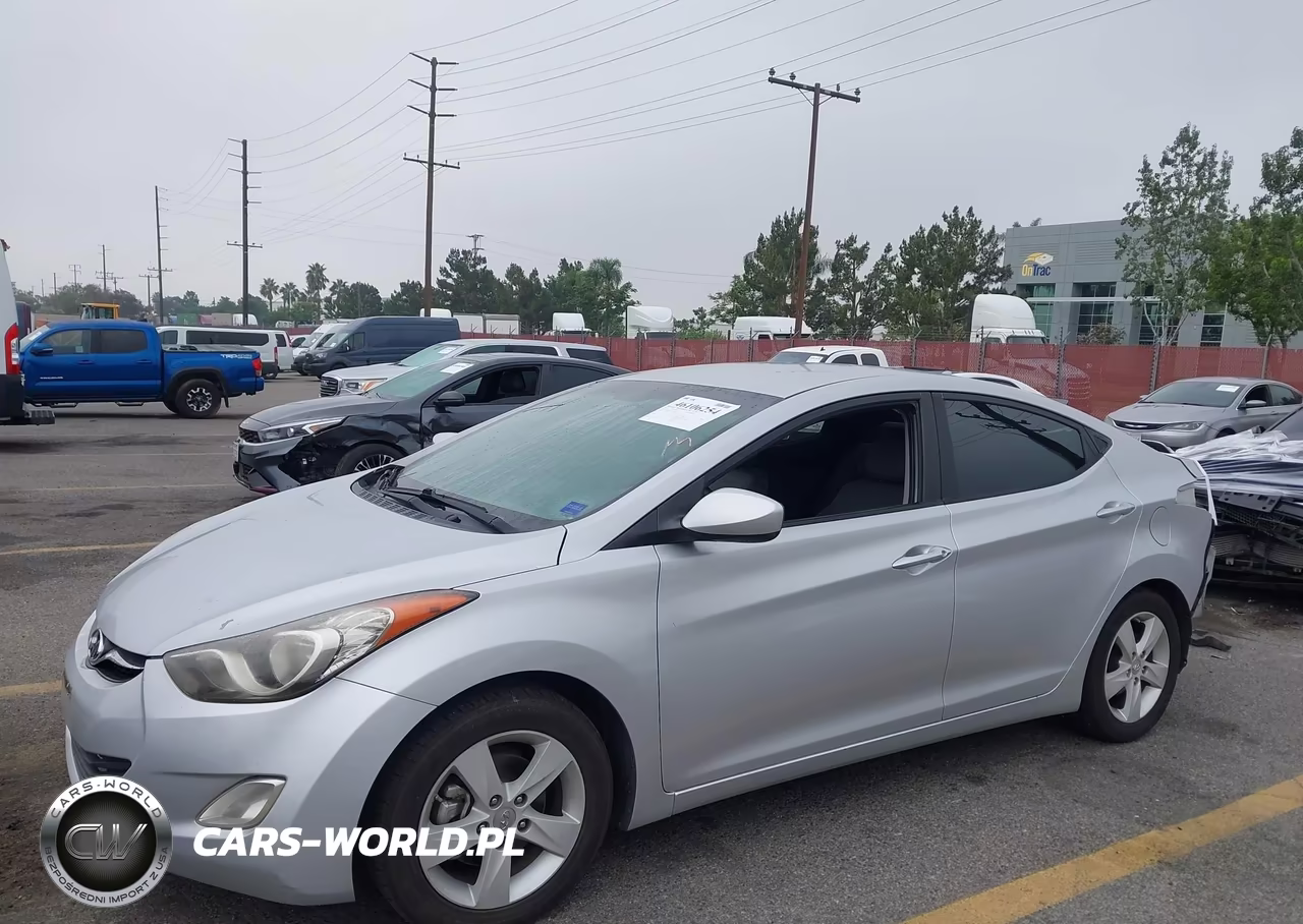 2013 Hyundai Elantra Gls VIN:KMHDH4AE9DU543028 - 2
